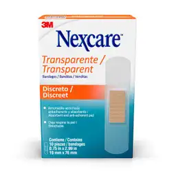 Nexcare Parches Plastico Transparente