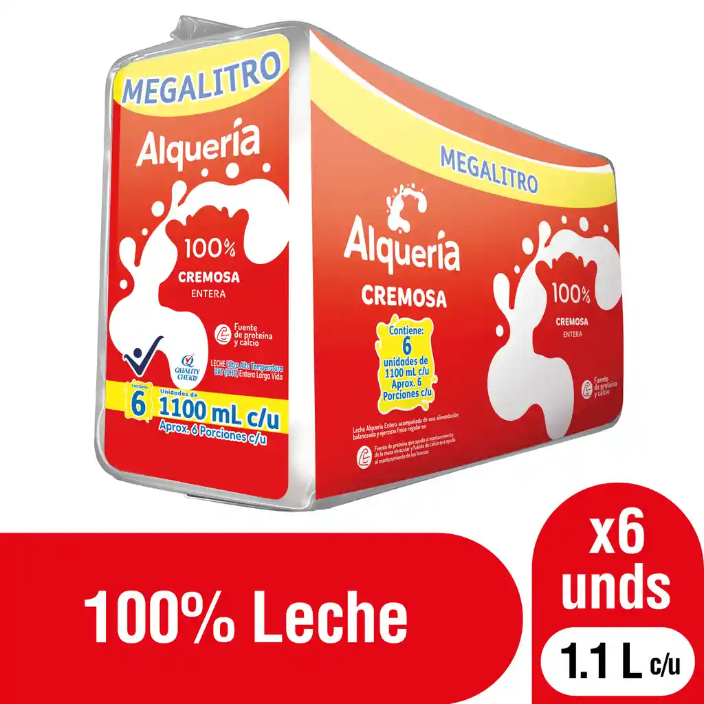 Alqueria Leche Entera Líquida