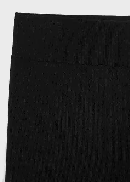 Pantalón Yolando Negro Talla M Mujer Mango