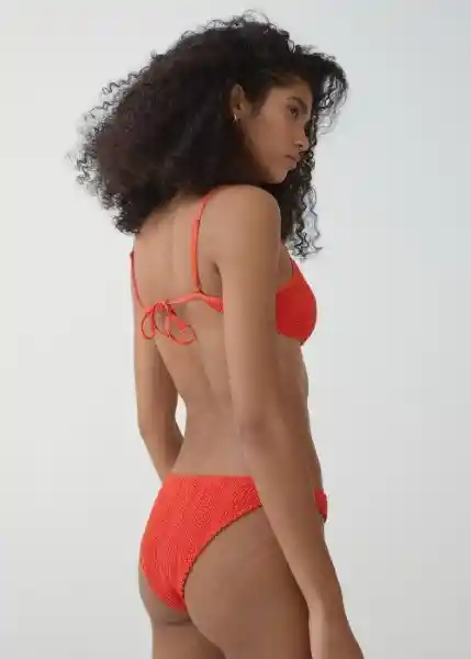 Top Bikini Sifnos Coral Talla S Mujer Mango