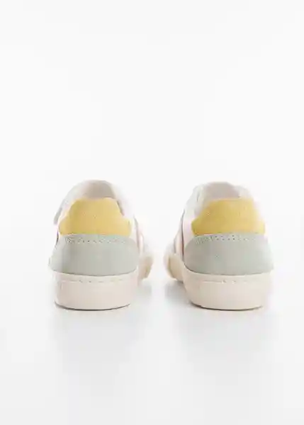 Zapatos Deportiva Sasha Niñas Blanco Talla 28 Mango