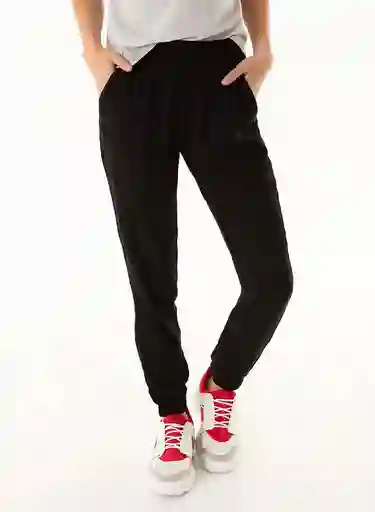 Pantalon Largo Lenis Mujer L-negro