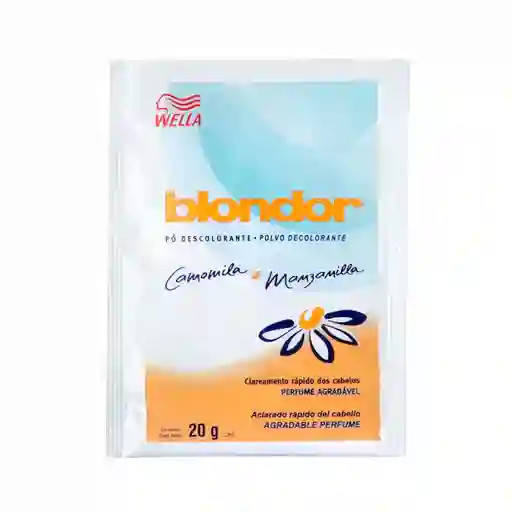 Blondor Decolorante Camomila Y Manzanilla
