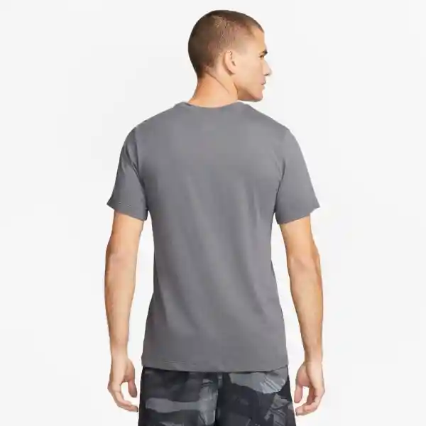 Nike Camiseta Tee Camo Para Hombre Gris Talla XL