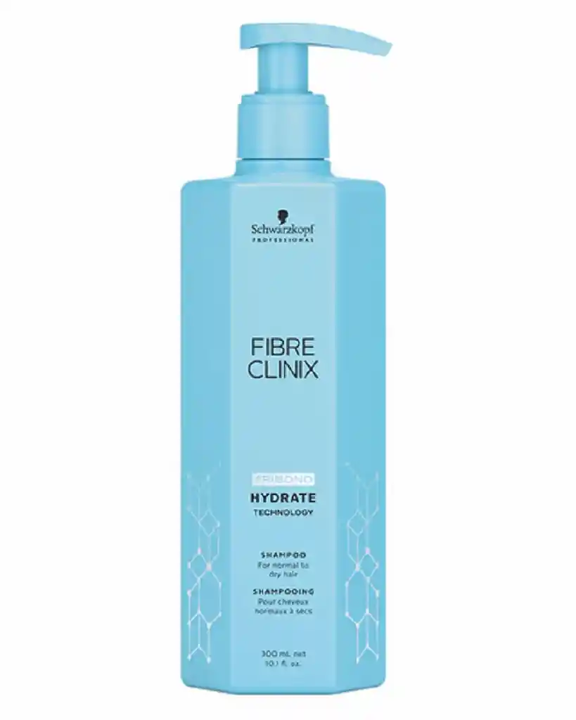 Schwarzkopf Fibre Clinix Shampoo Hydrate Technology Tribond