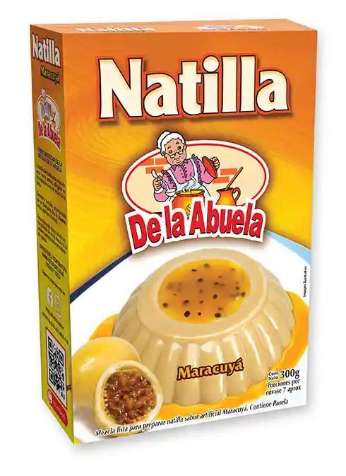 De La Abuela Mezcla Para Preparar Natilla Sabor Maracuya