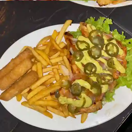 Pechuga a la mexicana