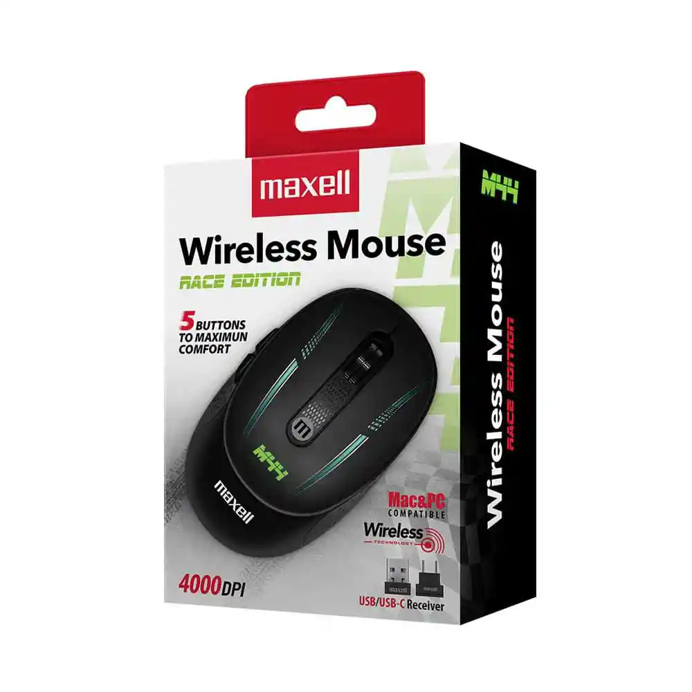 Mouse Mowl Mr1 Race M44 Inalambrico