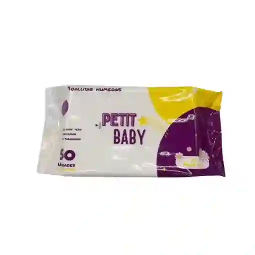 Toallas Humedas - Petit Baby X 50 Uds