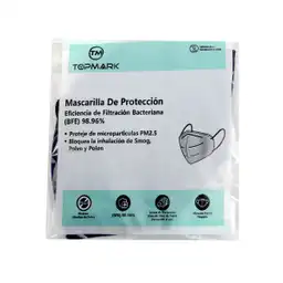 Mascarilla Protección 5capas Color Azul Oscuro