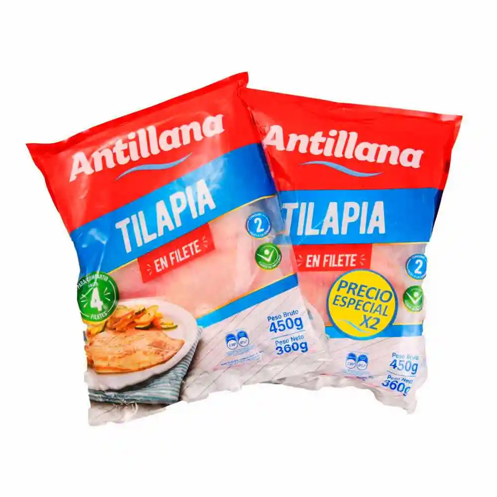 Antillana Tilapia en Filete