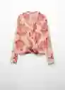 Blusa Cristal Crudo Talla S Mujer Mango