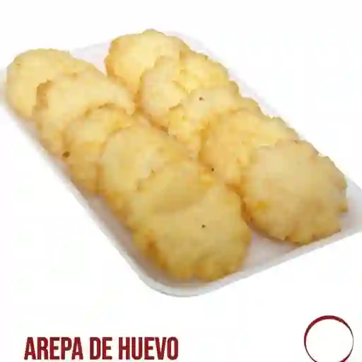 Bandeja de arepitas de huevo x10