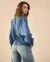 Camisa Azul Bahía Oscuro Talla L 612G007 Esprit