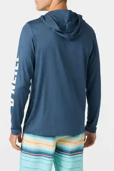 Buzo Hoodie Protección Solar Traveler Hombre Talla M Oneill
