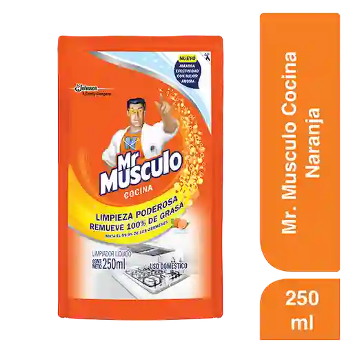 Mr Musculo Quitagrasa Liquido Doypack Repuesto