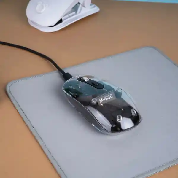 Mouse Inalambrico Serie Ice Brick Negro Miniso