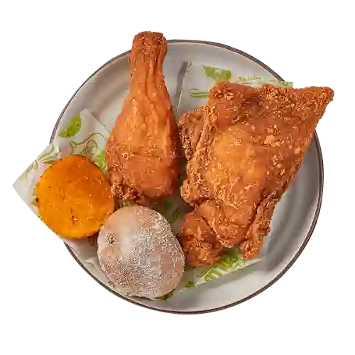 1/4 de Pollo Asado O Apanado