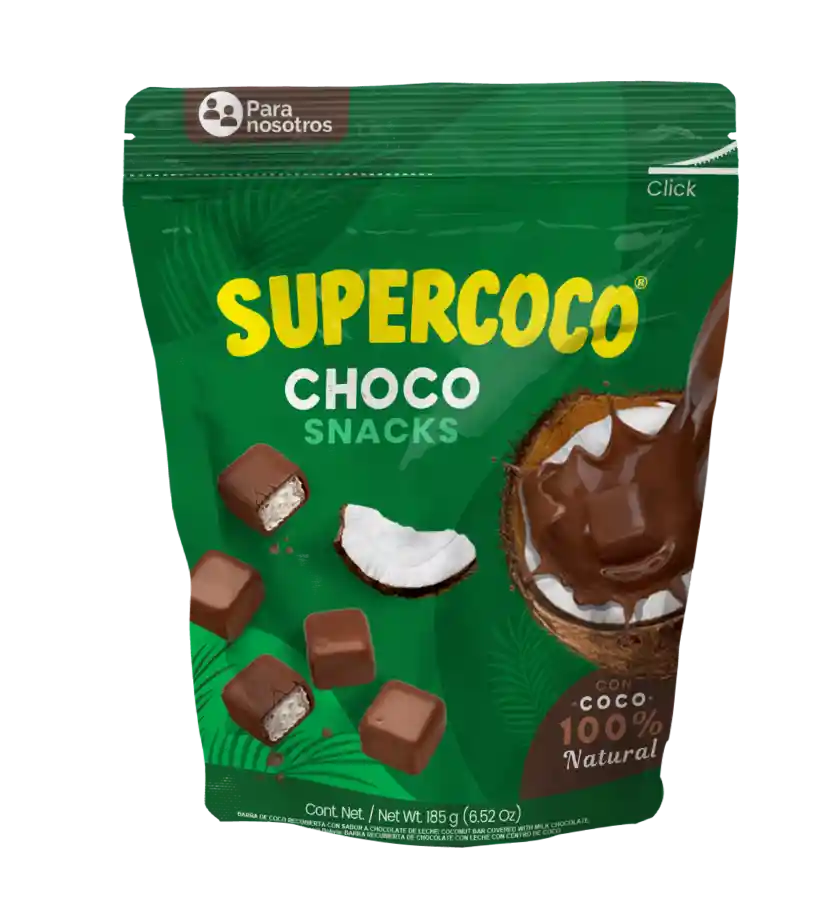 Supercoco Choco Snacks de Coco