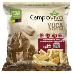 Campo Vivo Yuca en Astilla