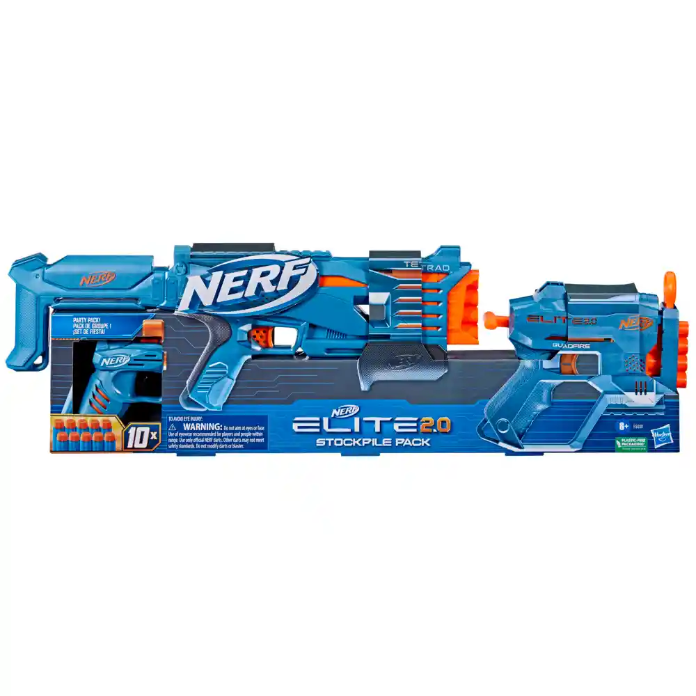 Nerf Lanzador Elite 2.0 Stockpile