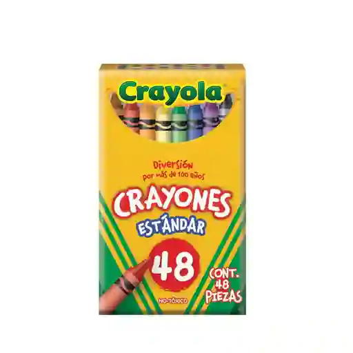 Crayones Estándar X48 Crayola