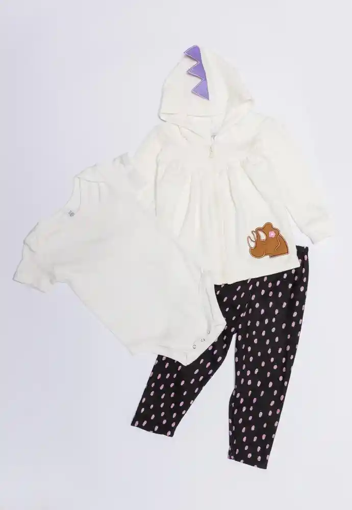 Buso + Pantalon + Body 6/9 Meses-estamp 2