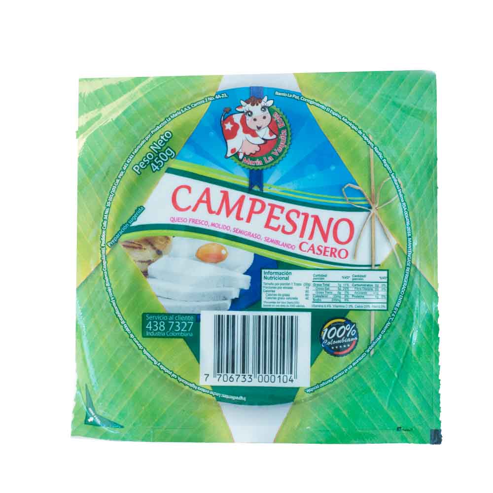 Queso Campesino La Maria 450 g