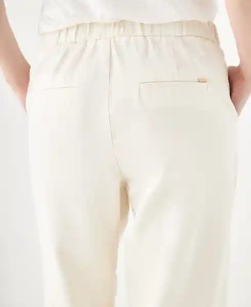 Pantalón Crudo Lana Claro Talla 12 639E013 Esprit