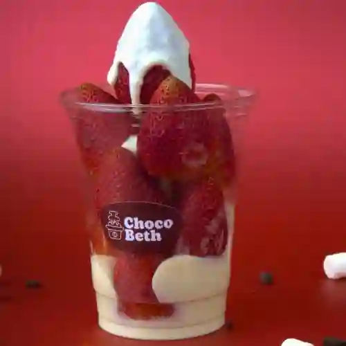 Fresas con Chocolate Blanco 9 Onz
