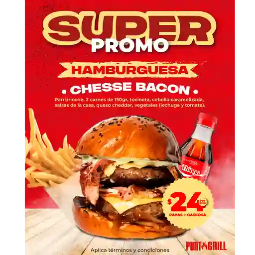 Combo cheese bacon