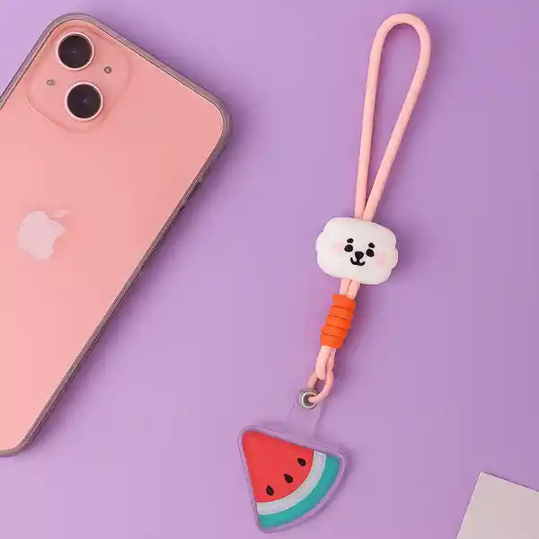 Llavero Para Teléfono  Baby rj Serie Bt21 Miniso