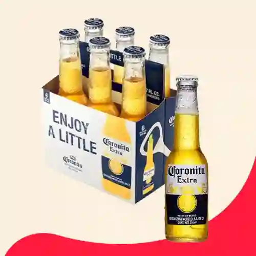 Cerveza Corona 210 Cc Sixpack