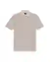 Camiseta Polo Contrast Collar Beige Avena Medio T.XS Chevignon