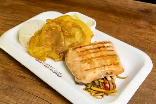 Salmón a la Plancha