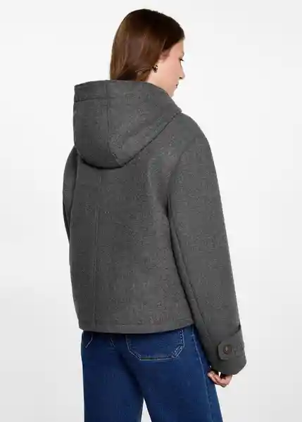 Abrigo Alamar Gris Talla 18 Teen Niñas Mango