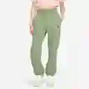 Nike Pantalón W Nsw Phnx Flc Hr os Verde Para Mujer Talla L