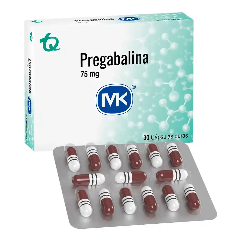 Pregabalina Mk Capsulas