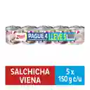 Zenú Salchichas Viena x 5 Unidades