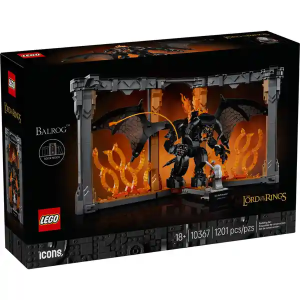 Set Construcción Gandalf vs Durin's Bane Booknook Lego