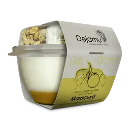 Dejamu Yogurt Griego Entero con Dulce de Maracuyá sin Azúcar