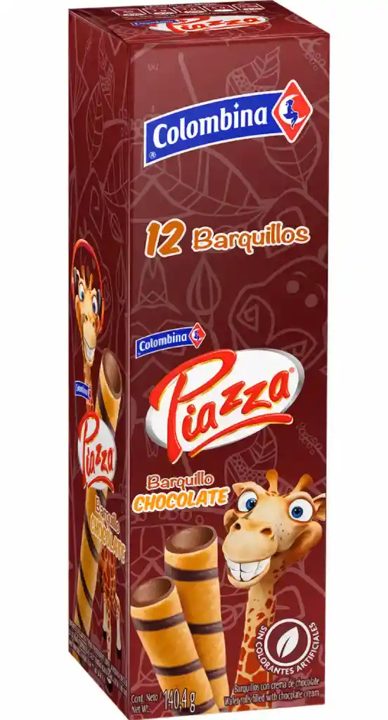 Piazza Barquillos Jirafa Chocolate