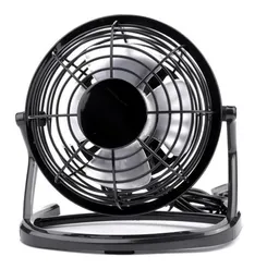 Ventilador Usb Portátil Ángulo Ajustable Ligero y Silencioso - Negro