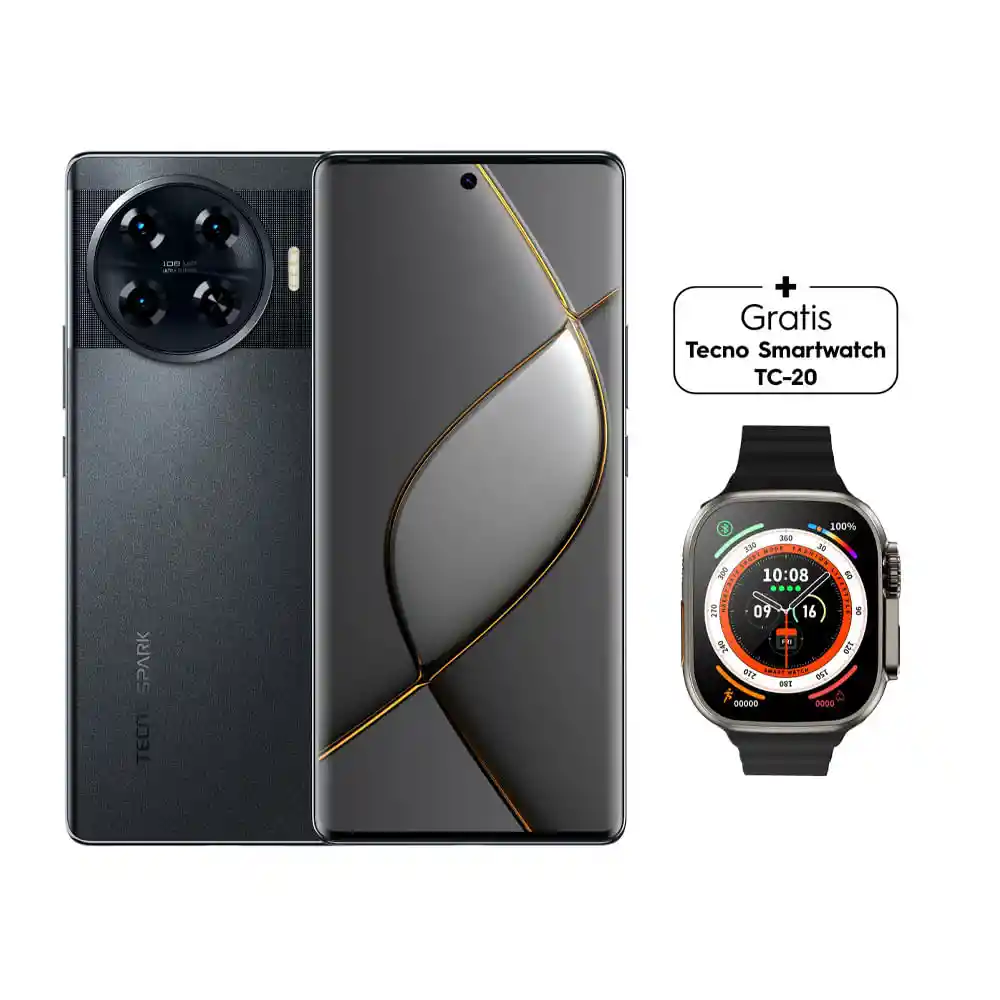 Celular Tecno Spark 20 Pro+ Con Watch