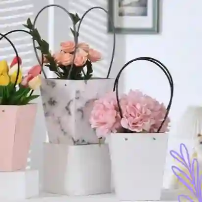 Cartera Mini de Flores