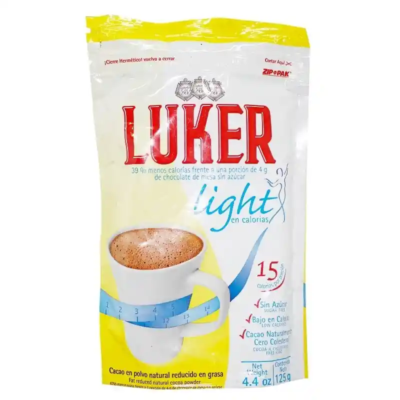 Luker Chocolate en Polvo Light 