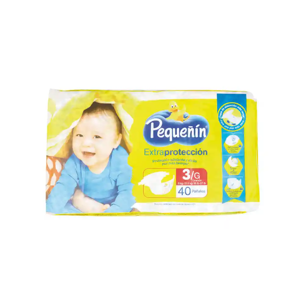 Pequeñin Pañales Etapa 3