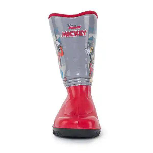 Disney Botas de Lluvia Mickey Arafat Niño Rojo Talla 30