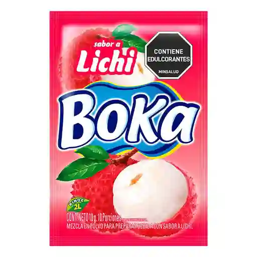 Mezcla Boka Polvo Bebida Lichi(10 Gr)