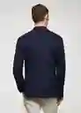 Blazer Americana Verner Color Navy Talla 50 Hombre Mango